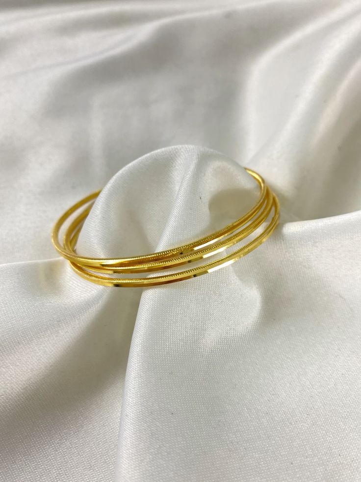 Altın Kaplama Ajda Bilezik 